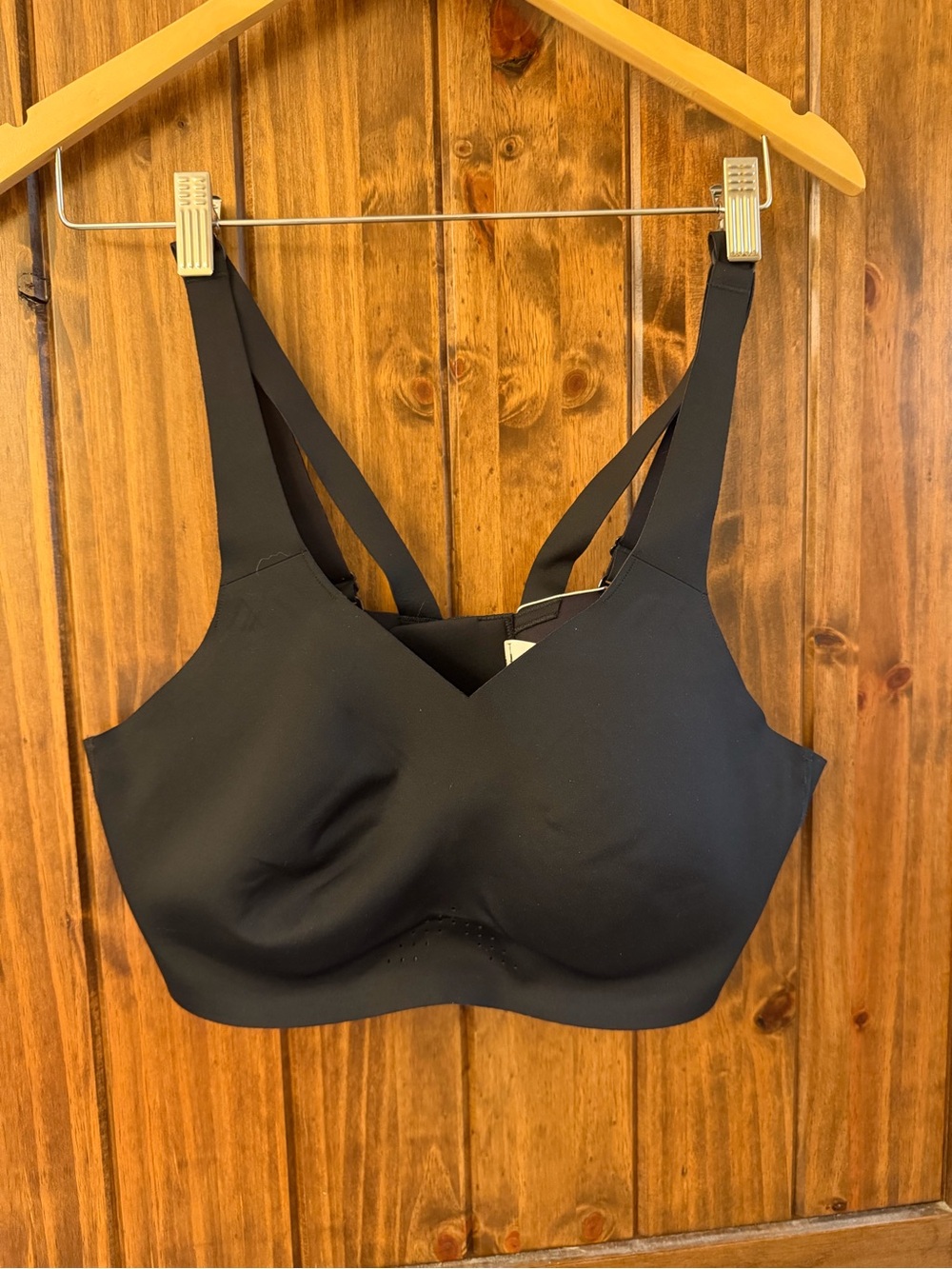 Brooks Black Supportive underwire Sports Bra